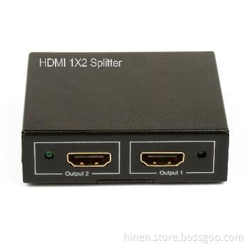 HDMI distribution amplifier1in 2 out with Full 3D and 4K×2K (340MHz)